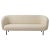 Caper Three-Seater in Cream by Warm Nordic For Sale - Image 11 of 11