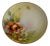 Late 19th Century Hand Painted Nippon Floral Plate For Sale