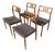 Model 79 Dining Chairs in Teak by Niels Otto (N. O.) Møller for J.L. Møllers, Denmark, 1960s, Set of 4 For Sale