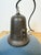 Industrial Blue Enamel Factory Lamp with Cast Iron Top, 1960s For Sale - Image 12 of 18