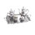 Silver Coffee Service Set, Set of 5 For Sale