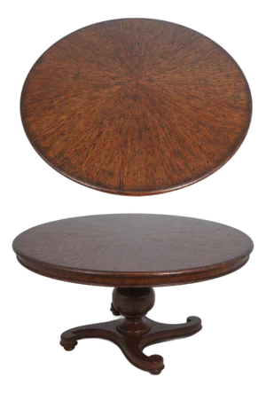 Theodore Alexander Althorp Collection Round Oak Dining Table
