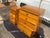 Mid-Century Modern Minimalist Blonde Ash 5-Drawer & Matching 4-Drawer Tall Nightstand Set - Built With Atlas Plywood Components in the Style of Mengel For Sale - Image 16 of 18
