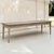 French Country 18th Century Grand Rustic Country French Stripped Sycamore Farm Table For Sale - Image 3 of 18