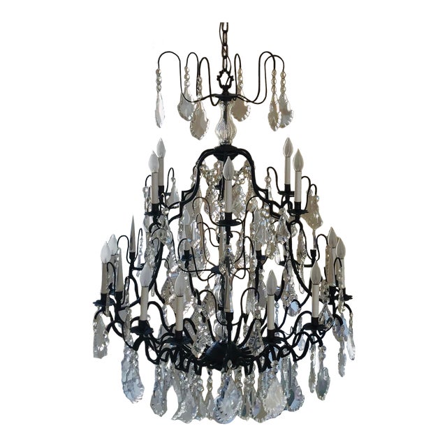 Gorgeous! Large Foyer Oil Rubbed Bronze Crystal Chandelier ...