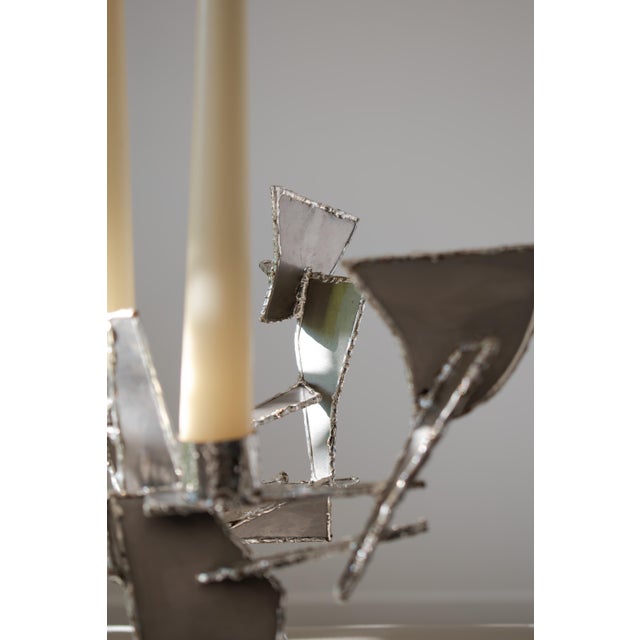 Silver Flying Low in the Attic Candleholder by Vincent Decat For Sale - Image 8 of 9