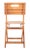 Wood Blison Folding Chairs, Set of 2 - Natural For Sale - Image 7 of 10