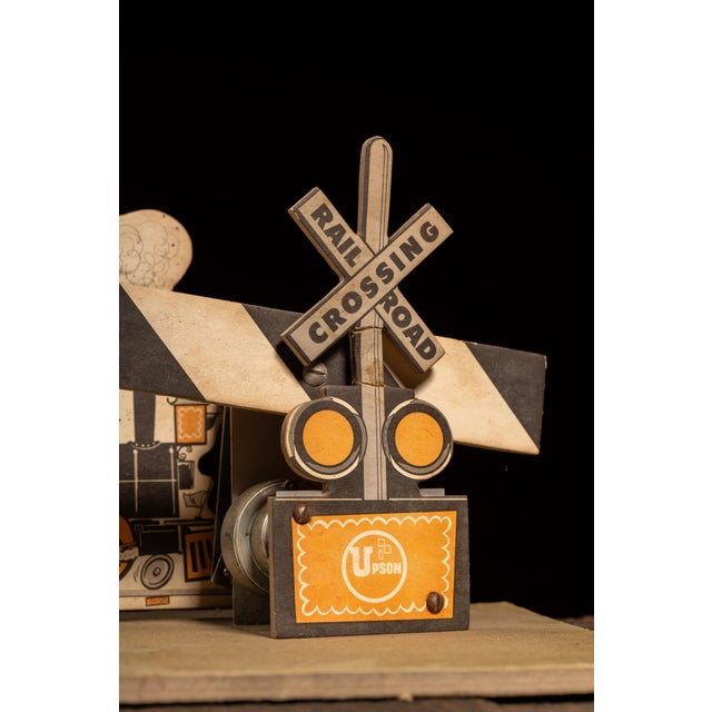 Mid-Century Upson Train Board Mechanical Point-of-Sale Display For Sale In Chicago - Image 6 of 8