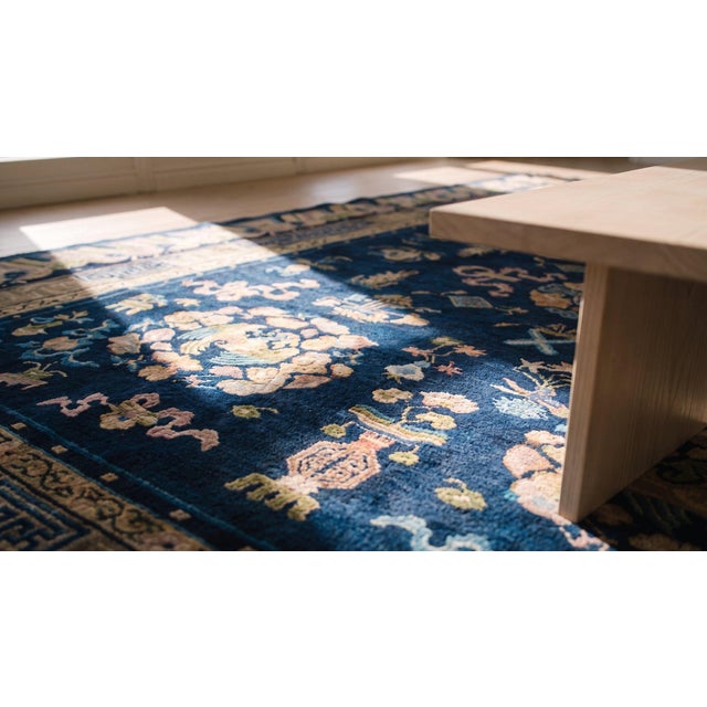 Early 20th Century Chinese Peking Carpet For Sale - Image 9 of 11