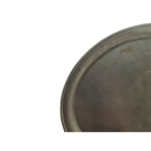 Metal Art Deco Tray, Former Czechoslovakia, 1930s For Sale - Image 7 of 10
