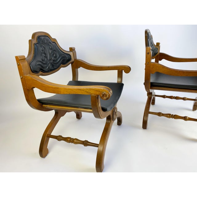 1960s Black Bassett Spanish Collection El Prado Savonarola Dante