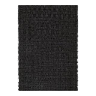 Driftwood Handmade Rug Charcoal 2x3 For Sale