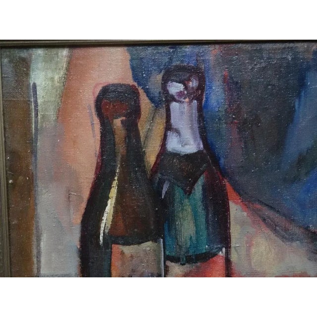 Modern Biruta Baumane, Still Life with Apples, 1961, Oil on Canvas For Sale - Image 3 of 8