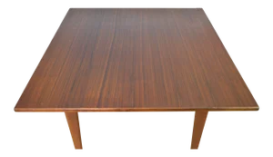 Jens Risom Designs Mid Century Danish Modern Walnut Occasional Table