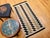 Vintage Navajo Rug, Eye Dazzler Pattern, Wool & Cotton, Native American Wall Art, 3x5 For Sale - Image 12 of 12