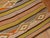 Vintage Turkish Striped Kilim - 6'3" x 9'3" For Sale In New York - Image 6 of 6