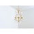 French Vintage Gilt Bronze Chandelier in the Manner of Baguès For Sale - Image 9 of 15