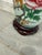 Eggshell Pair of Chinese Famille Verte-Style Lamps For Sale - Image 8 of 9