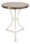 Bistro Table with Marble Top and Brass Rim, 1890s For Sale