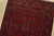 Turkmen Runner 2’7” X 9’1” Red Wool Tribal Hand-Knotted Oriental Rug For Sale In Philadelphia - Image 6 of 12