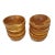 Wood Simple Teak Wood Bowl For Sale - Image 7 of 8