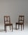 19th Century Pair of 19th Century French Chestnut Brown Carved Oak Chairs For Sale - Image 5 of 15
