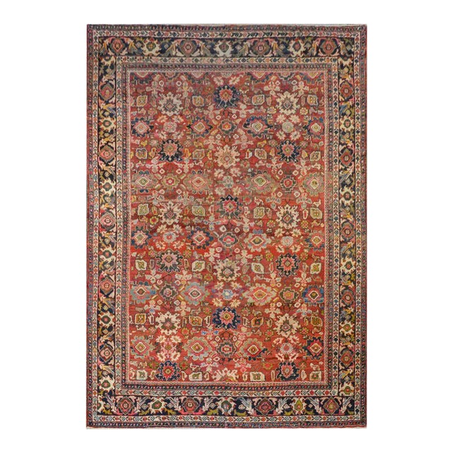 Early 20th Century Mahal Rug For Sale