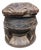 Vintage Hand-Carved African Tribal Lidded Vessel For Sale