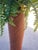 Vintage Mid Century Modern Tall Pencil Reed Cylindrical Planter Pot Pedestal For Sale In West Palm - Image 6 of 6
