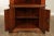 Francesco Molon Louis XVI Style Carved Walnut Corner Cabinet For Sale In Philadelphia - Image 6 of 13