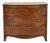 19th Century Regency English Mahogany Bow Fronted Chest of Drawers For Sale