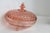 Pink Depression Glass 3 Footed Candy Dish With Diamond Quilt Pattern Lid 4757b For Sale - Image 13 of 14