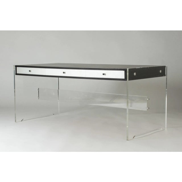 Mid-Century Modern Desk by Poul Nørreklit For Sale - Image 3 of 12