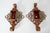 Baroque 1920s Vintage Custom Made Hollywood Regency Iron Lantern Sconces - a Pair For Sale - Image 3 of 13