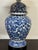Blue & White Ginger Jar Table Lamps, Pair For Sale - Image 10 of 12