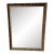 Mid 20th Century Large Baroque-Style Carved Gilt Wood Mirror — Dense Acanthus Scrollwork Frame For Sale