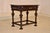 Mid-19th century Portuguese side table with fabulous hand turned legs and stretchers. The top features a wonderfully...