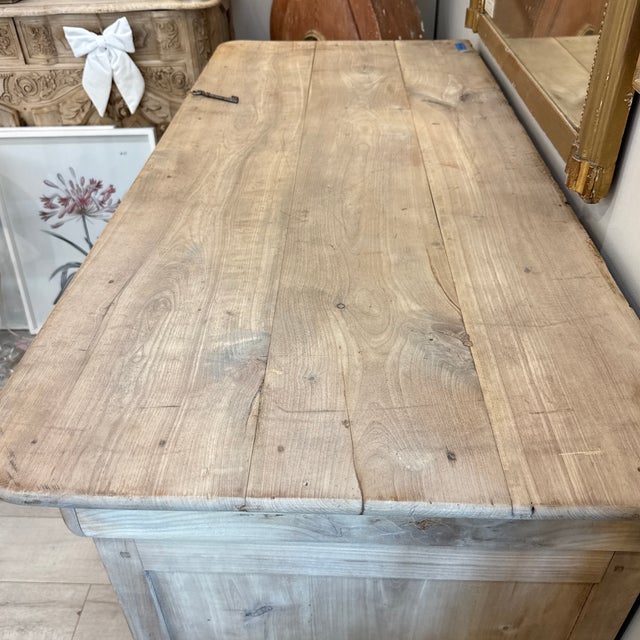 Antique French Louis Philippe Bleached Buffet For Sale In Atlanta - Image 6 of 9
