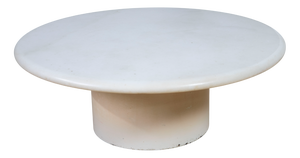 Loto Coffee Table in Carrara Marble by Ettore Sottsass for Poltronova, 1960