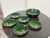 Design Plus Gallery presents a Japanese Lacquerware Plate + Bowl Set. The pieces have deep green lacquered surfaces...