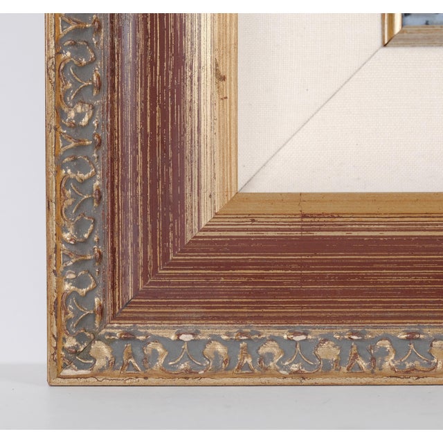 2000 - 2009 2000 Viktor Shvaiko "The Mask" Limited Edition Ap 82/100 Serigraph Print Surrounded by a Luxurious Gilded and Matted Frame For Sale - Image 5 of 7