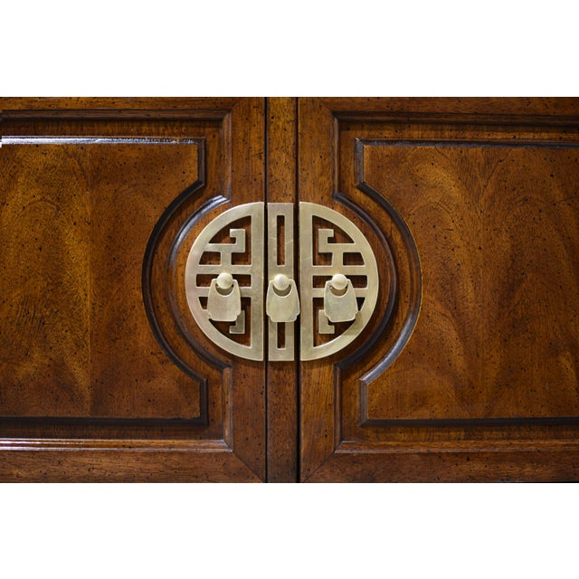 1970s Chinoiserie Side Tables Cathay Collection by Century Furniture - A Pair For Sale In Chicago - Image 6 of 12
