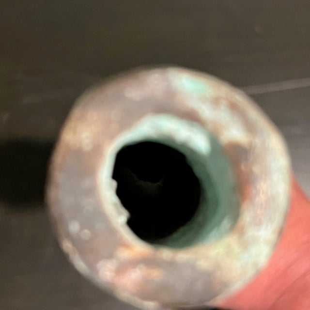 Chinese Vintage Style Solid Brass Chinese Signal Cannon 12" Military Decor For Sale - Image 3 of 7