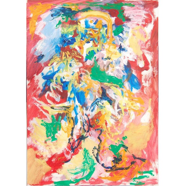 Finn Pedersen, Untitled, Acrylic on Paper For Sale