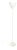 Tulip Torchiere Floor Lamp Designed by Max Bill For Sale