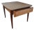 Mid-Century Modern American of Martinsville End Table – With Woven Rattan Drawer, Circa 1960s For Sale