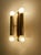 Vintage Space Age Brass Sconces, 1970s, Set of 2 For Sale - Image 15 of 18
