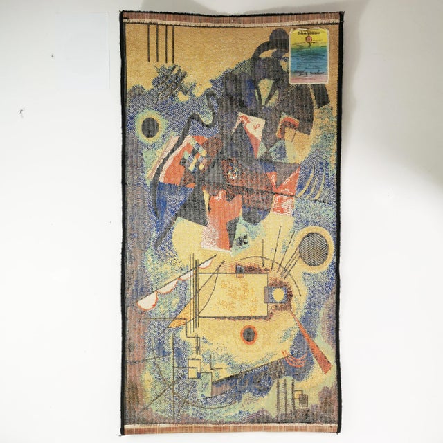 Vintage Rug with Composition by Wassily Kandinsky, Germany, 1980s For Sale - Image 9 of 14