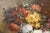 P. Valmon, Dahlias, Oil on Canvas, 19th Century, Framed For Sale - Image 4 of 10