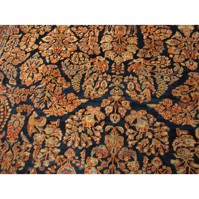 Antique Persian Sarouk Rug 10' 2" x 19' 8" For Sale - Image 4 of 5